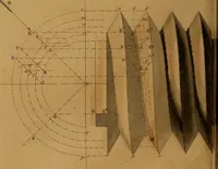 An illustration from The practical draughtsman's book of industrial design, and machinist's and engineer's drawing companion: forming a complete course of mechanical, engineering, and architectural drawing. (1857)