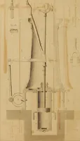 An illustration from The practical draughtsman's book of industrial design, and machinist's and engineer's drawing companion: forming a complete course of mechanical, engineering, and architectural drawing. (1857)