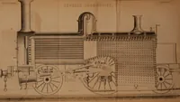 An illustration from The practical draughtsman's book of industrial design, and machinist's and engineer's drawing companion: forming a complete course of mechanical, engineering, and architectural drawing. (1857)