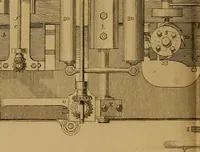 An illustration from The practical draughtsman's book of industrial design, and machinist's and engineer's drawing companion: forming a complete course of mechanical, engineering, and architectural drawing. (1857)