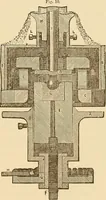 An illustration from The practical draughtsman's book of industrial design, and machinist's and engineer's drawing companion: forming a complete course of mechanical, engineering, and architectural drawing (1866)