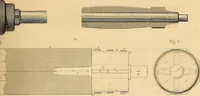 An illustration from The practical draughtsman's book of industrial design, and machinist's and engineer's drawing companion: forming a complete course of mechanical, engineering, and architectural drawing (1866)