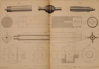 An illustration from The practical draughtsman's book of industrial design, and machinist's and engineer's drawing companion: forming a complete course of mechanical, engineering, and architectural drawing (1866)