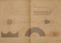 An illustration from The practical draughtsman's book of industrial design, and machinist's and engineer's drawing companion: forming a complete course of mechanical, engineering, and architectural drawing (1866)
