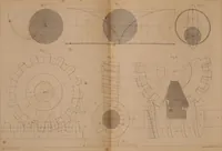An illustration from The practical draughtsman's book of industrial design, and machinist's and engineer's drawing companion: forming a complete course of mechanical, engineering, and architectural drawing (1866)
