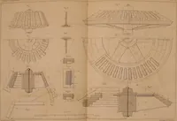 An illustration from The practical draughtsman's book of industrial design, and machinist's and engineer's drawing companion: forming a complete course of mechanical, engineering, and architectural drawing (1866)