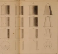 An illustration from The practical draughtsman's book of industrial design, and machinist's and engineer's drawing companion: forming a complete course of mechanical, engineering, and architectural drawing (1866)