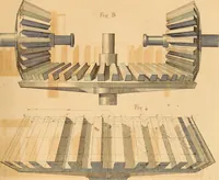 An illustration from The practical draughtsman's book of industrial design, and machinist's and engineer's drawing companion: forming a complete course of mechanical, engineering, and architectural drawing (1866)