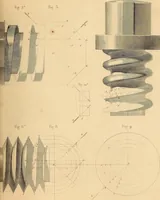 An illustration from The practical draughtsman's book of industrial design, and machinist's and engineer's drawing companion: forming a complete course of mechanical, engineering, and architectural drawing (1866)