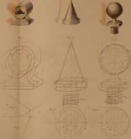 An illustration from The practical draughtsman's book of industrial design, and machinist's and engineer's drawing companion: forming a complete course of mechanical, engineering, and architectural drawing (1866)