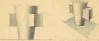 An illustration from The practical draughtsman's book of industrial design, and machinist's and engineer's drawing companion: forming a complete course of mechanical, engineering, and architectural drawing (1866)