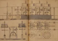 An illustration from The practical draughtsman's book of industrial design, and machinist's and engineer's drawing companion: forming a complete course of mechanical, engineering, and architectural drawing (1866)