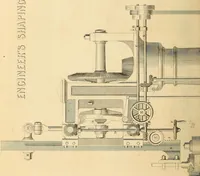 An illustration from The practical draughtsman's book of industrial design, and machinist's and engineer's drawing companion: forming a complete course of mechanical, engineering, and architectural drawing (1866)