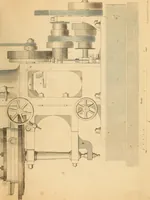 An illustration from The practical draughtsman's book of industrial design, and machinist's and engineer's drawing companion: forming a complete course of mechanical, engineering, and architectural drawing (1866)