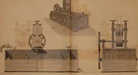 An illustration from The practical draughtsman's book of industrial design, and machinist's and engineer's drawing companion: forming a complete course of mechanical, engineering, and architectural drawing (1866)