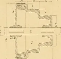 An illustration from The practical draughtsman's book of industrial design and machinist's and engineer's drawing companion : forming a complete course of mechanical, engineering, and architectural drawing (1863)