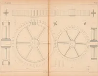 An illustration from The practical draughtsman's book of industrial design, and machinist's and engineer's drawing companion: forming a complete course of mechanical, engineering, and architectural drawing (1854)