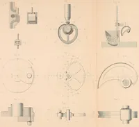 An illustration from The practical draughtsman's book of industrial design, and machinist's and engineer's drawing companion: forming a complete course of mechanical, engineering, and architectural drawing (1854)