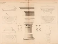 An illustration from The practical draughtsman's book of industrial design, and machinist's and engineer's drawing companion: forming a complete course of mechanical, engineering, and architectural drawing (1854)