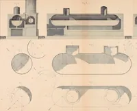 An illustration from The practical draughtsman's book of industrial design, and machinist's and engineer's drawing companion: forming a complete course of mechanical, engineering, and architectural drawing (1854)