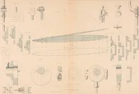 An illustration from The practical draughtsman's book of industrial design, and machinist's and engineer's drawing companion: forming a complete course of mechanical, engineering, and architectural drawing (1854)