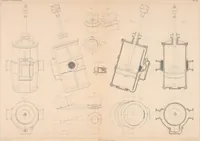 An illustration from The practical draughtsman's book of industrial design, and machinist's and engineer's drawing companion: forming a complete course of mechanical, engineering, and architectural drawing (1854)