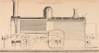 An illustration from The practical draughtsman's book of industrial design, and machinist's and engineer's drawing companion: forming a complete course of mechanical, engineering, and architectural drawing (1854)