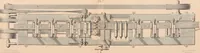 An illustration from The practical draughtsman's book of industrial design, and machinist's and engineer's drawing companion: forming a complete course of mechanical, engineering, and architectural drawing (1854)