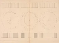 An illustration from The practical draughtsman's book of industrial design, and machinist's and engineer's drawing companion: forming a complete course of mechanical, engineering, and architectural drawing (1854)