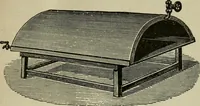 An illustration from Practical dry cleaner, scourer and garment dyer, comprising dry, chemical or French cleaning : purification of benzine, removal of stains or spotting, wet cleaning, including the cleaning of Palm Beach suits and other summer fabrics (1919)