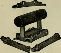 An illustration from Practical dry cleaner, scourer and garment dyer, comprising dry, chemical or French cleaning : purification of benzine, removal of stains or spotting, wet cleaning, including the cleaning of Palm Beach suits and other summer fabrics (1919)