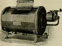 An illustration from Practical dry cleaner, scourer and garment dyer, comprising dry, chemical or French cleaning : purification of benzine, removal of stains or spotting, wet cleaning, including the cleaning of Palm Beach suits and other summer fabrics (1919)