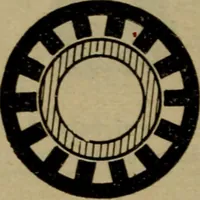 An illustration from Practical electricity, with questions and answers (1901)