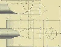 Picture 126 of 166 from Practical engineering drawing and third angle projection, for students in scientific, technical and manual training schools and for ... draughtsmen .. (1897), leaf 145