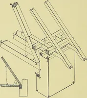 An illustration from Practical engineering drawing and third angle projection, for students in scientific, technical and manual training schools and for ... draughtsmen .. (1897)