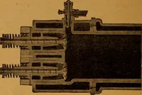 An illustration from Practical hand book of gas, oil and steam engines, stationary, marine, traction; gas burners, oil burners, etc.; farm, traction, automobile, locomotive; a simple, practical and comprehensive book on the construction, operation and repair of all kinds of engines (1916)