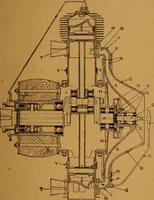 An illustration from Practical hand book of gas, oil and steam engines, stationary, marine, traction; gas burners, oil burners, etc.; farm, traction, automobile, locomotive; a simple, practical and comprehensive book on the construction, operation and repair of all kinds of engines (1916)