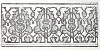 An illustration from Practical house decoration : a guide to the art of ornamental painting, the arrangement of colours in apartments and the principles of decorative design : with some remarks upon the nature and properties of pigments (1886)