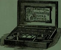 An illustration from Practical instructions in enamel painting on glass, china, tiles, etc., : to which is added full instructions for the manufacture of the vitreous pigments required, with twelve pages of instructions (1874)