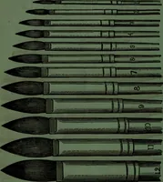 An illustration from Practical instructions in enamel painting on glass, china, tiles, etc., : to which is added full instructions for the manufacture of the vitreous pigments required, with twelve pages of instructions (1874)