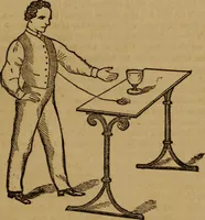 An illustration from The practical magician and ventriloquist's guide : a practical manual of fireside magic and conjuring illusions : containing also complete instructions for acquiring & practising the art of ventriloquism (1876)