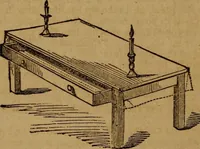 An illustration from The practical magician and ventriloquist's guide : a practical manual of fireside magic and conjuring illusions : containing also complete instructions for acquiring & practising the art of ventriloquism (1876)