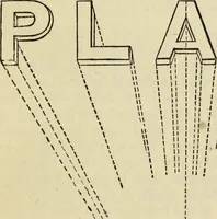 An illustration from A practical manual of house-painting, graining, marbling and sign-writing : containing full information on the processes of house-painting in oil and distemper, the formation of letters and practice of sign-writing, the principles of decorative art, a course of elementary drawing for house-painters, writers, etc., and a collection of useful receipts ; with nine coloured illustrations of woods and marbles, and numerous wood engravings (1888)