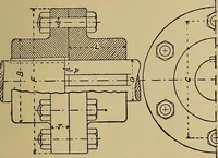 An illustration from Practical mechanical drawing and machine design self taught .. (1907)