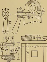 An illustration from Practical mechanical drawing and machine design self taught .. (1907)