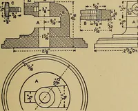 An illustration from Practical mechanical drawing and machine design self taught .. (1907)