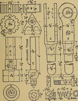 An illustration from Practical mechanical drawing and machine design self taught .. (1907)