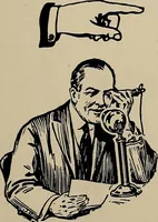 An illustration from Practical phrases of show card writing; a complete manual of the best and latest methods of brush and pen lettering with comprehensive color notes embracing all the most appropriate alphabets, abundantly and accurately illustrated with full description of all the materials necessary (1922)