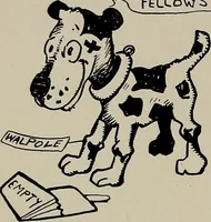 An illustration from Practical phrases of show card writing; a complete manual of the best and latest methods of brush and pen lettering with comprehensive color notes embracing all the most appropriate alphabets, abundantly and accurately illustrated with full description of all the materials necessary (1922)