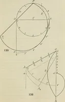 An illustration from Practical plane and solid geometry for advanced students, including graphic statics, adapted to the requirements of the South Kensington syllabus (1899)